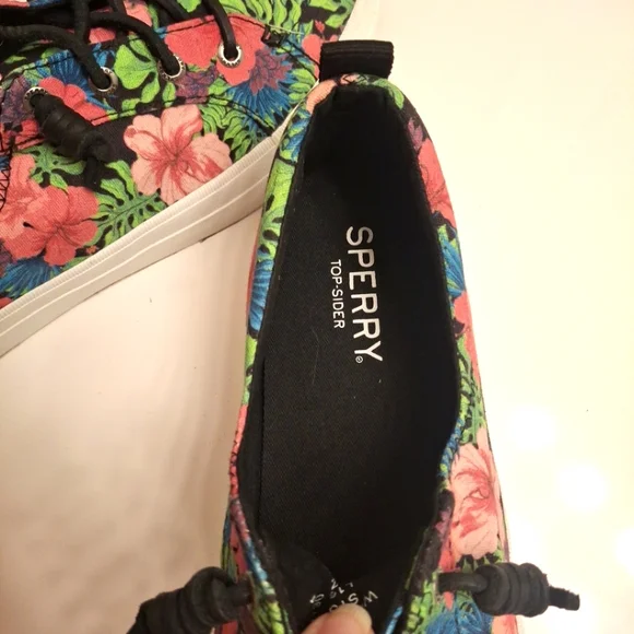 SPERRY TOP SIDER TROPICAL PRINT EUC - Picture 13 of 16